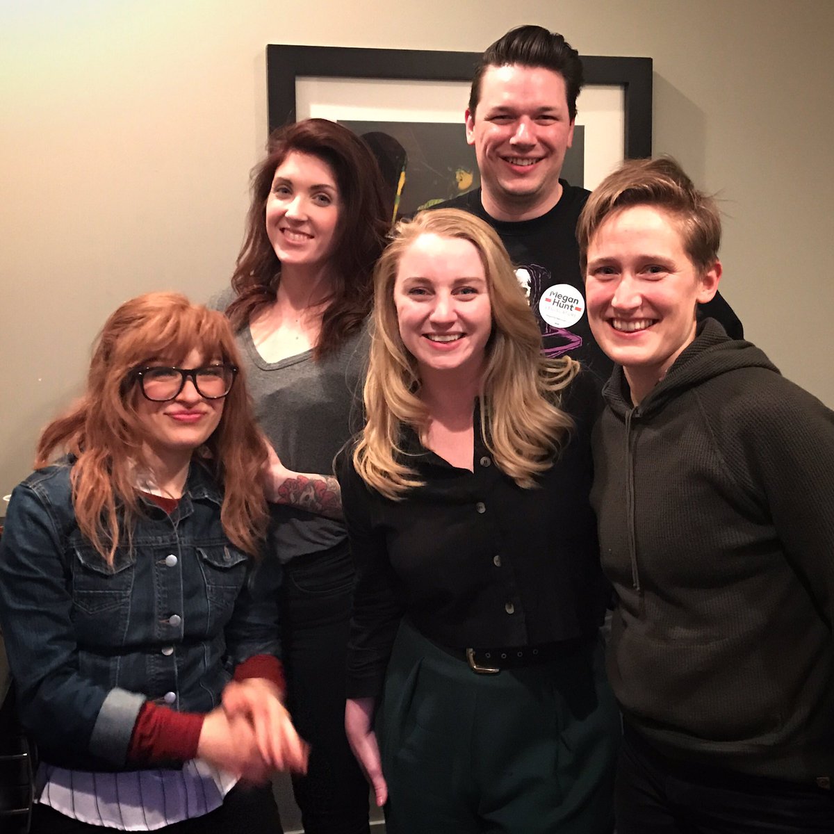 Thank you to Carly Ballerini, Shannon Noll, Mallory Wallace, and to Zach Peterson (his album, Midwestern Jokes of the Americas, is available for pre-order, everyone!), for an unforgettable night in an unforgettable time in my life. I’ll never forget your generosity. #RunMegRun