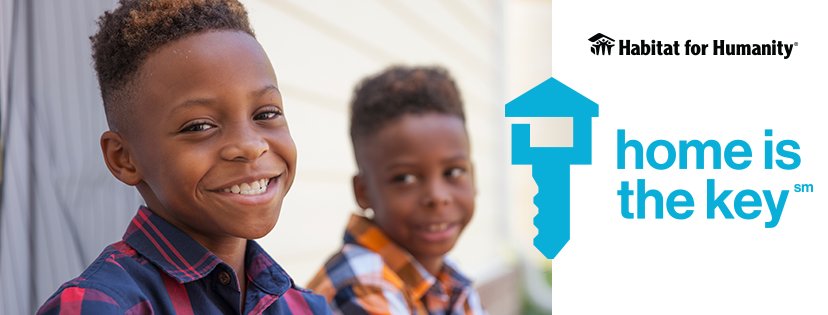 Habitat_org's tweet image. During the month of April, each time the hashtag #HomeIsTheKey is shared on social media @Nissan will donate $1 to #HabitatforHumanity (up to $250,000).