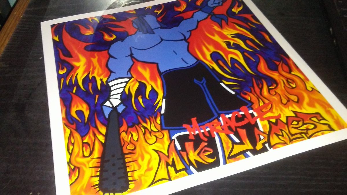 MMJ8000's tweet photo. New merch!!!

Measures 12" x 12" - $10 each. Will be available today at #HIW. If you can't make the show you can order yours right here.
#pro #wrestling #Tucson #Arizona #mmj #MiracleMikeJames https://t.co/uvu6XQLovx