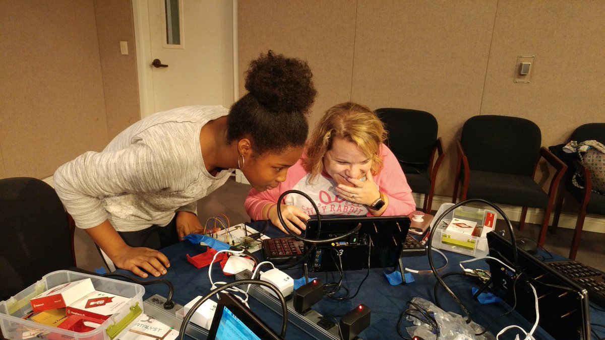 STEMignites's tweet image. Thank you @mkplyler for providing this fantastic #coding opportunity! #devcatalyst #RaspberryPi