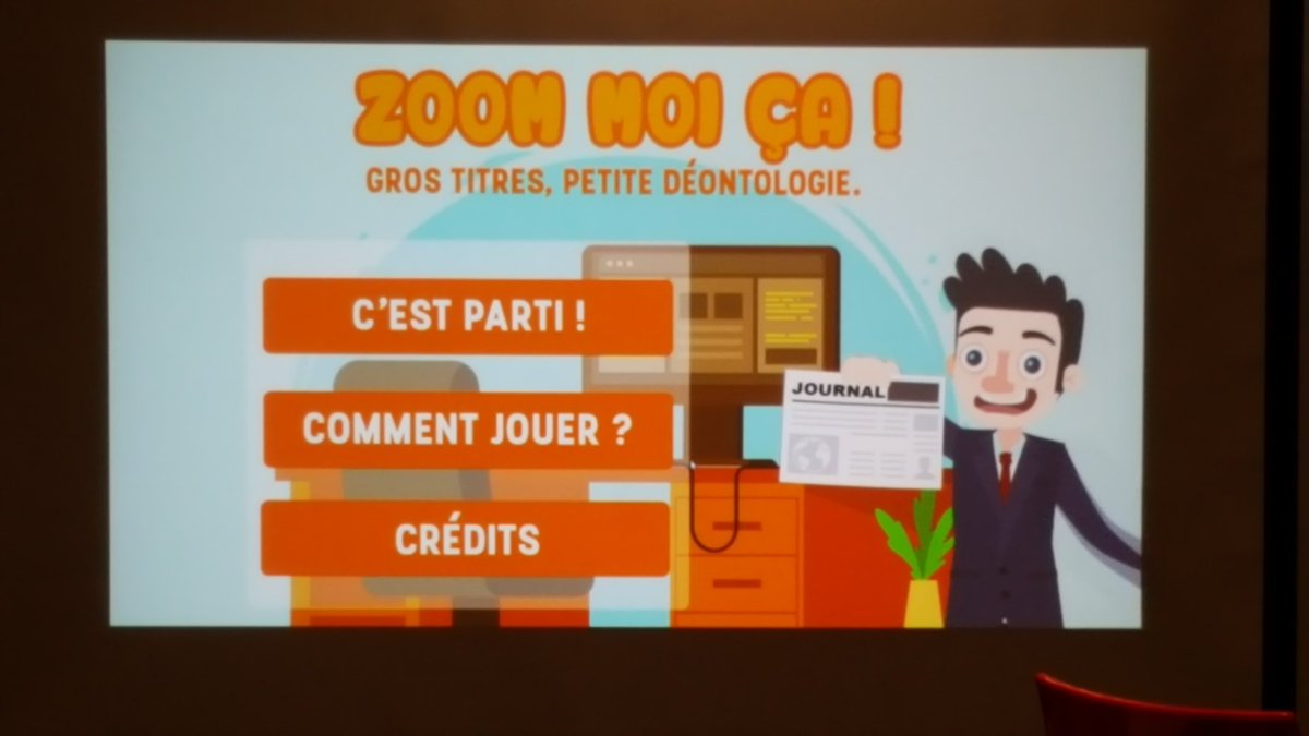 ludovicdelorme's tweet image. #edugamejam_fr Projet : Zoom moi ça  ! Gros titre, petite déontologie...