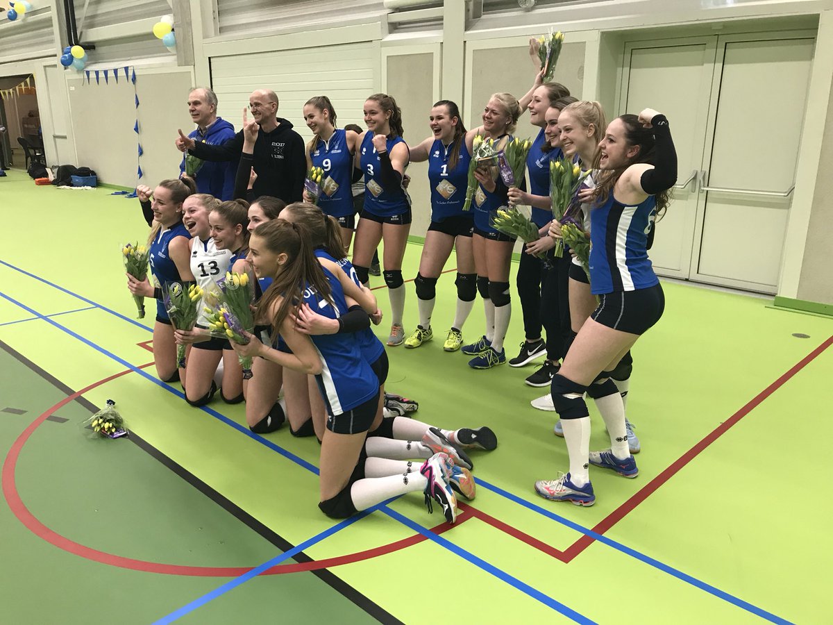 Voltena_NL's tweet image. VOLTENA MEIDEN A ZIJN NEDERLANDS KAMPIOEN