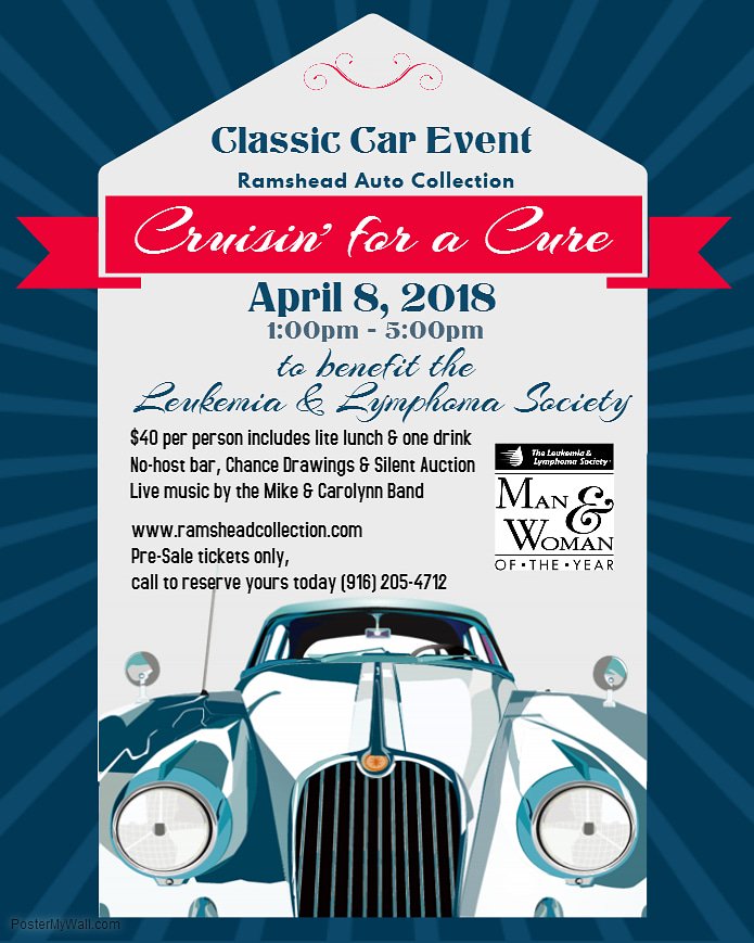 Classic Car Event | April 8th, 2018 #cruisinforacure #stappoutcancer