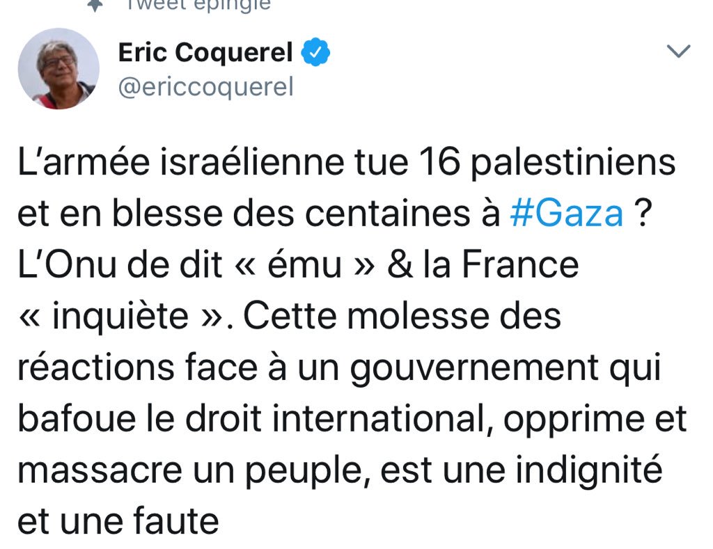 Mllesoss0's tweet photo. Merci @JLMelenchon @Clem_Autain @ericcoquerel et tous les autres en pleurant la mort de terroristes et ainsi important en France le conflit israélo palestinien avec votre vision manichéenne (contribuant ainsi à la montée de l’antisémitisme) de nous rappeler qui vous êtes vraiment https://t.co/xUcw6RAXbL