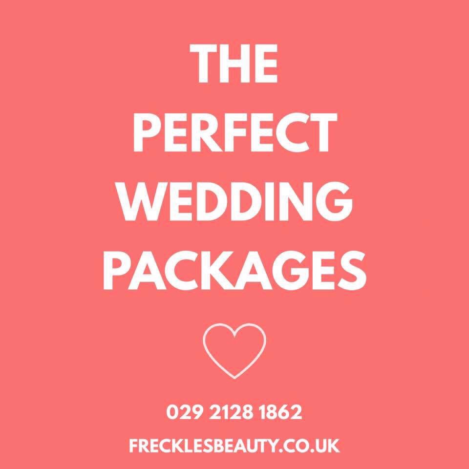 FrecklesCardiff's tweet image. Our new packages for all the brides and bridesmaids out there. The Freckles Wedding Beauty Packages have all the essentials to make you feel perfectly beautiful on your big day and a great way to prepare for your Hen Weekend 👰🏼🥂💛