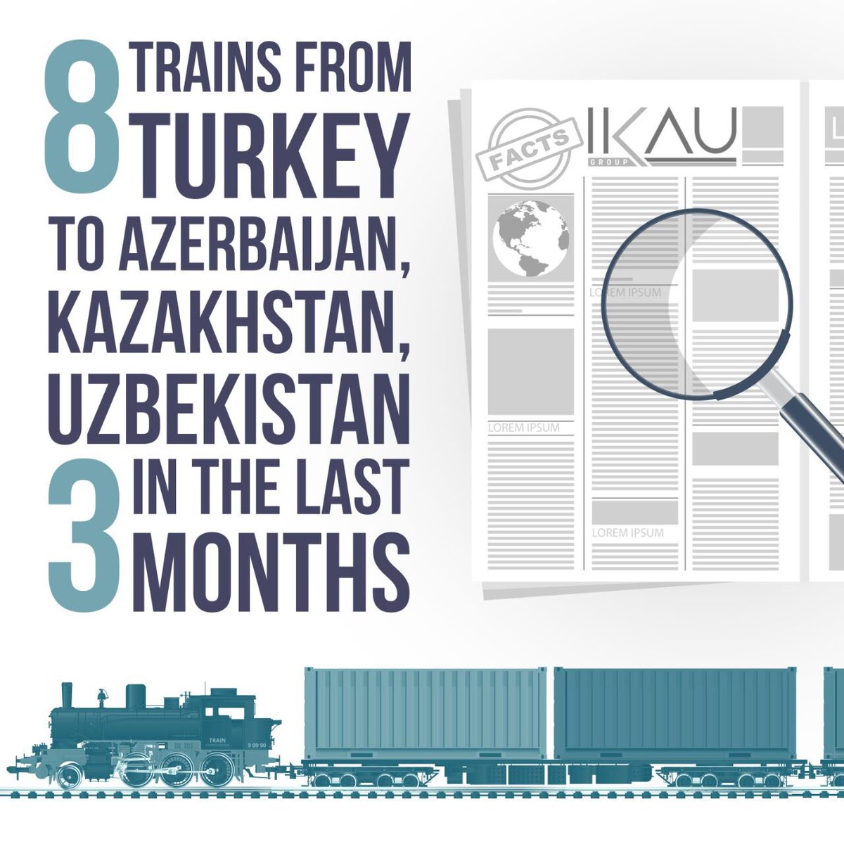 faridibrahimov_'s tweet photo. #Facts about #blocktrain leaving from #Turkey every #Friday. IKAU is #official agent and operator of #containers of #Kazakhstan #railway’s subcompany #KTZExpress. #logistics #Azerbaijan #Uzbekistan #scm https://t.co/i52vAYi4jK