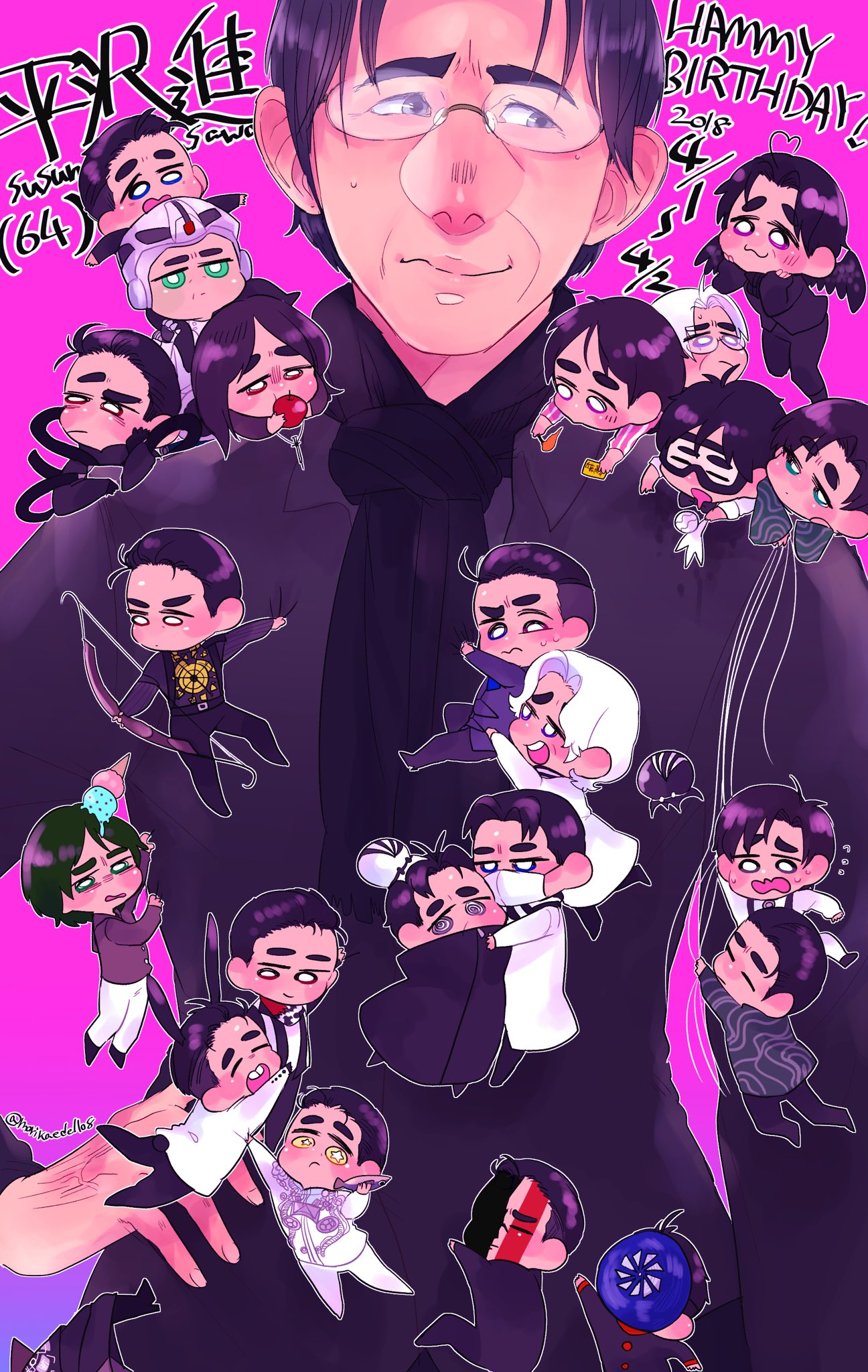 ポメポメ 立ち絵配布 平沢進誕生祭 平沢進年齢不詳64歳祭り 平沢進誕生日2days初日 ハッミーバースデー我らがステルス 大好き T Co Tgzfwfdeed Twitter