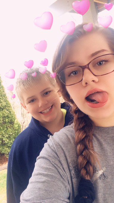 One of the only times we actually take pictures together :) i💞u baby bro https://t.co/m6KwlOnnZs<a href="/tag/newprofilepic"class="tags"><span>#newprofilepic</span></a>