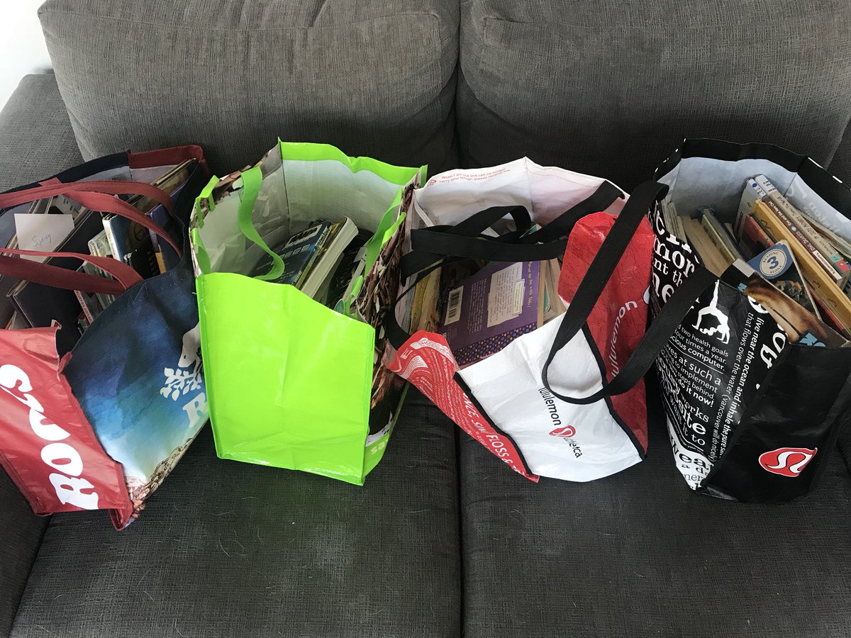 Soooo happy with my haul from the <a href="/LethLib/">Lethbridge Public Library</a> book sale! Can’t wait to add all of these goodies to my classroom! <a href="/Mike_MTN_Horse/">Mike Mountain Horse</a>