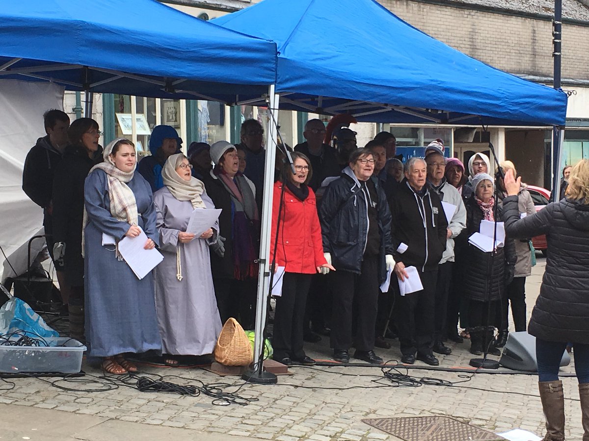 revrachrambles's tweet photo. Well done Churches Together in Ulverston for acting out the Passion so well and Lakes Gospel Choir for your singing. https://t.co/Uk7doSw2qz