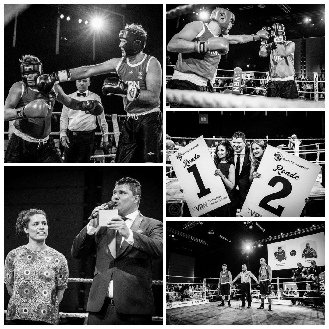 RayMartinSports's tweet photo. ❗WHITE COLLAR BOXING❗Aanstaande vrijdag presenteer ik voor het derde jaar op rij het boxing event van White Collar Boxing Nederland. Ook dit jaar is de hangar van Worldhotel Wings op Rotterdam The Hague Airport het decor. I am Ready to Rumble! 🎤 🥊 
@WCBnederland https://t.co/PHhLmFW8ed