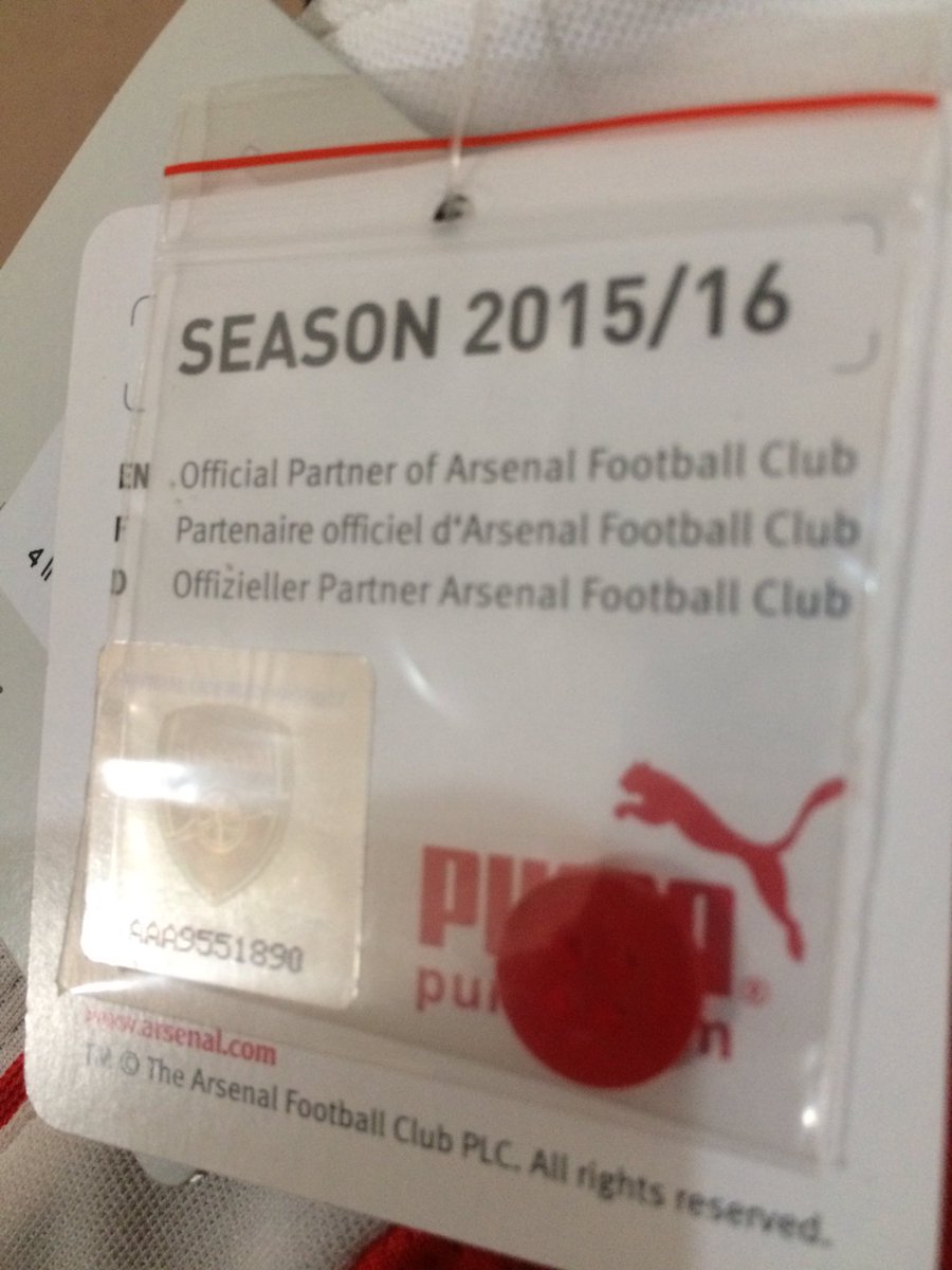 idr 175k
Arsenal 15-16
sz M BNWT
dikit minus di gambar
mungkin bisa dibersihkan