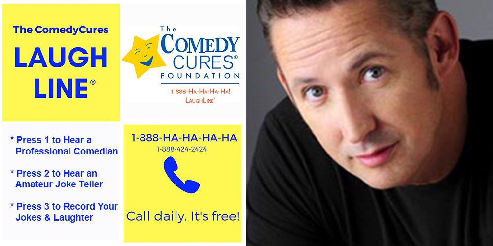 Need A #Laugh Right Now? Check out our @ComedyCures fav @HarlandWilliams Call our #free #comedycures #LaughLine daily 1-888-HA-HA-HA-HA
