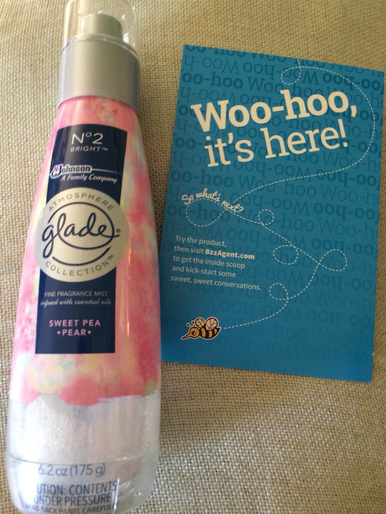 Bridgett13131's tweet image. #gotItForFree #BzzAgent #awesomeness this smells great!