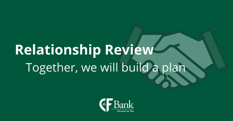 CandFBank's tweet photo. We open accounts a little differently, because we take the time to first understand your preferences &amp; needs before we make any recommendations. We call this our Relationship Review – and it’s FREE. https://t.co/7SrcXD1207