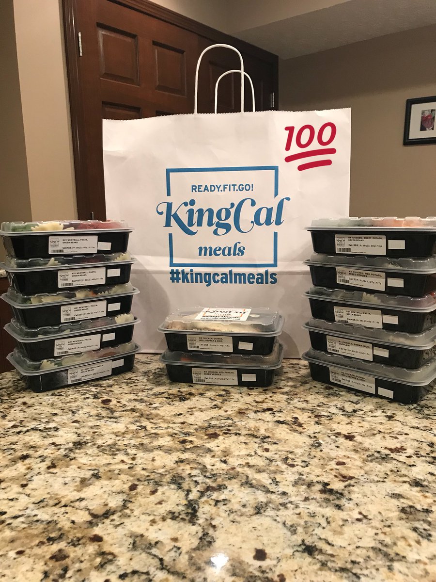 BradRing87's tweet photo. Massive shout out to @kingcalkitchen for supplying me with healthy, fast, pre-prepped meals. #mealprep is better when someone else does it! #kingcalmeals #nutrition đŞđź #kingcalkitchen #kingcalmealprep fresh + never frozen đđź https://t.co/23HOD3NWYg