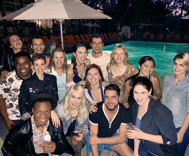 walidchaya's tweet photo. #LaterGram from the wrap party at LA Connection with these beautiful, talented souls! Thank you @yourstrulymr.d!! 🍻 #actors #actorslife #la #laconnection #losangeles #casting #film #tv #hollywood #pilotseason #friends #pool #poolparty https://t.co/otEI58gb0S https://t.co/QYUYxtvw53
