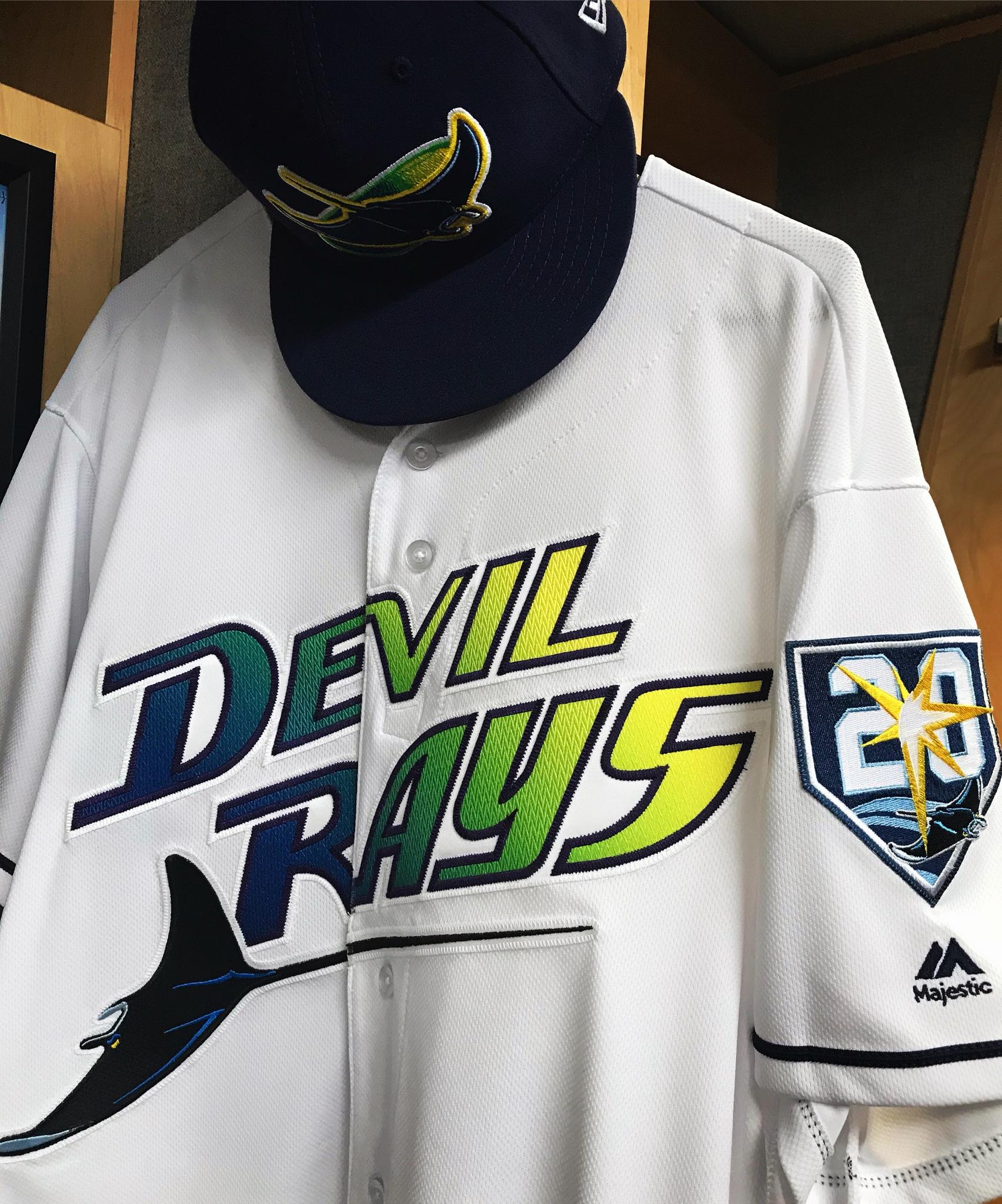 tampa bay devil rays throwback jersey