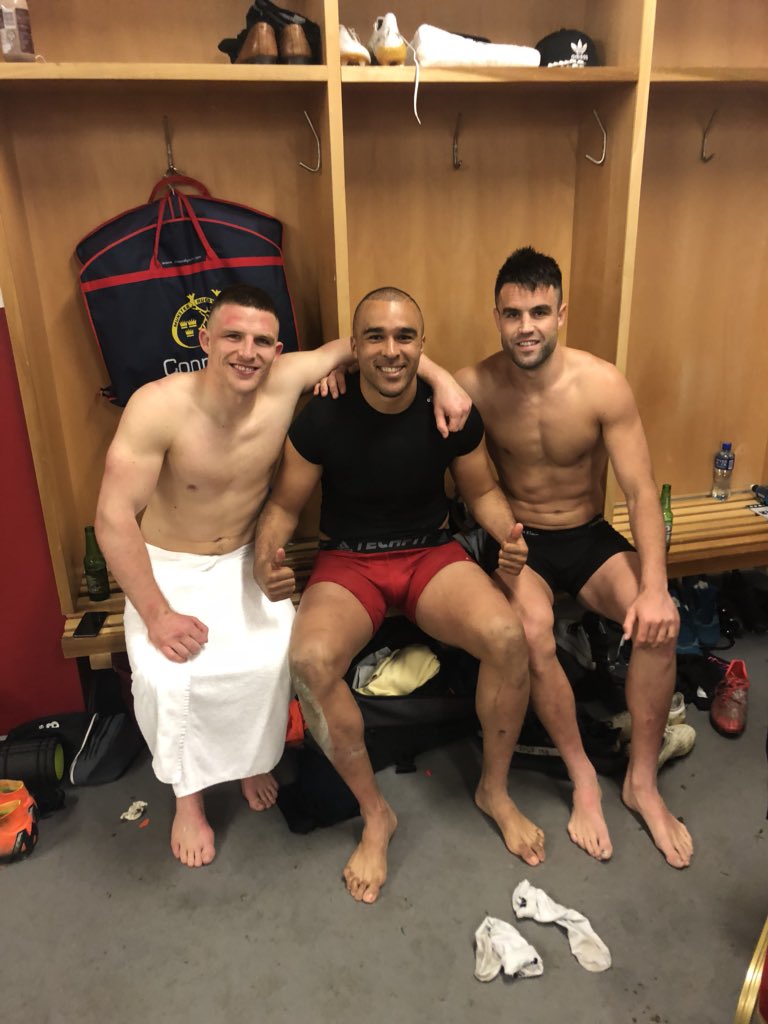 Wished I could have stayed on longer in my last European game in the great Thomond Park but thanks to the brothers for getting the Win and letting the dream live on 💪🏾🔴🔴