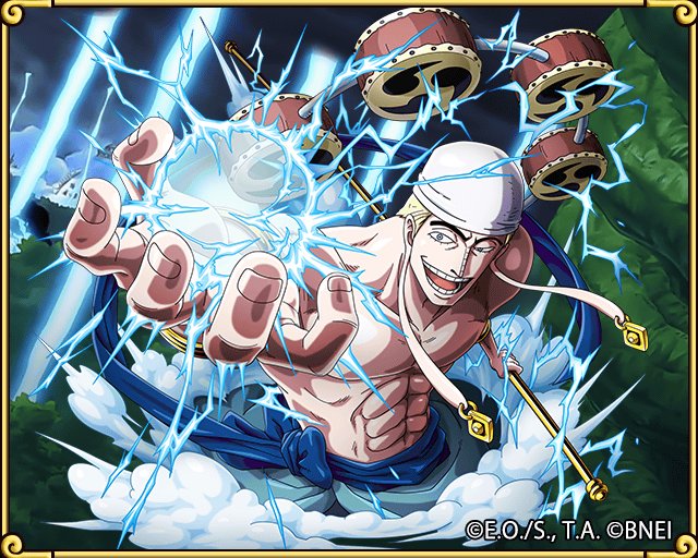 marcoech1's tweet photo. Found a Transponder Snail!
Exclusive shots of Skypiea's "Kami," Eneru!
https://t.co/HLHMh9KE7P #TreCru https://t.co/yoqJ8gGud3