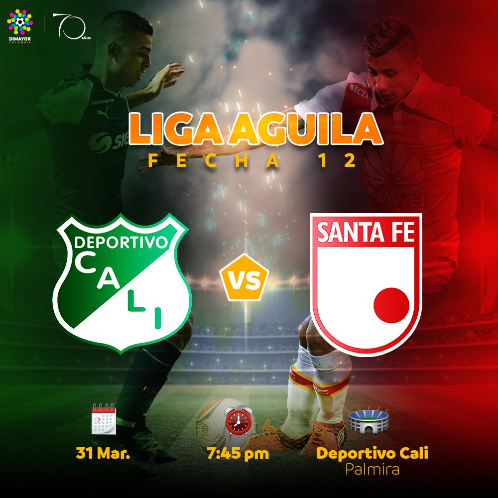 Dimayor's tweet photo. Conéctese ya con el Minuto a Minuto de @AsoDeporCali vs @SantaFe >> https://t.co/IY9erLMtyu https://t.co/rIx5m14rdl