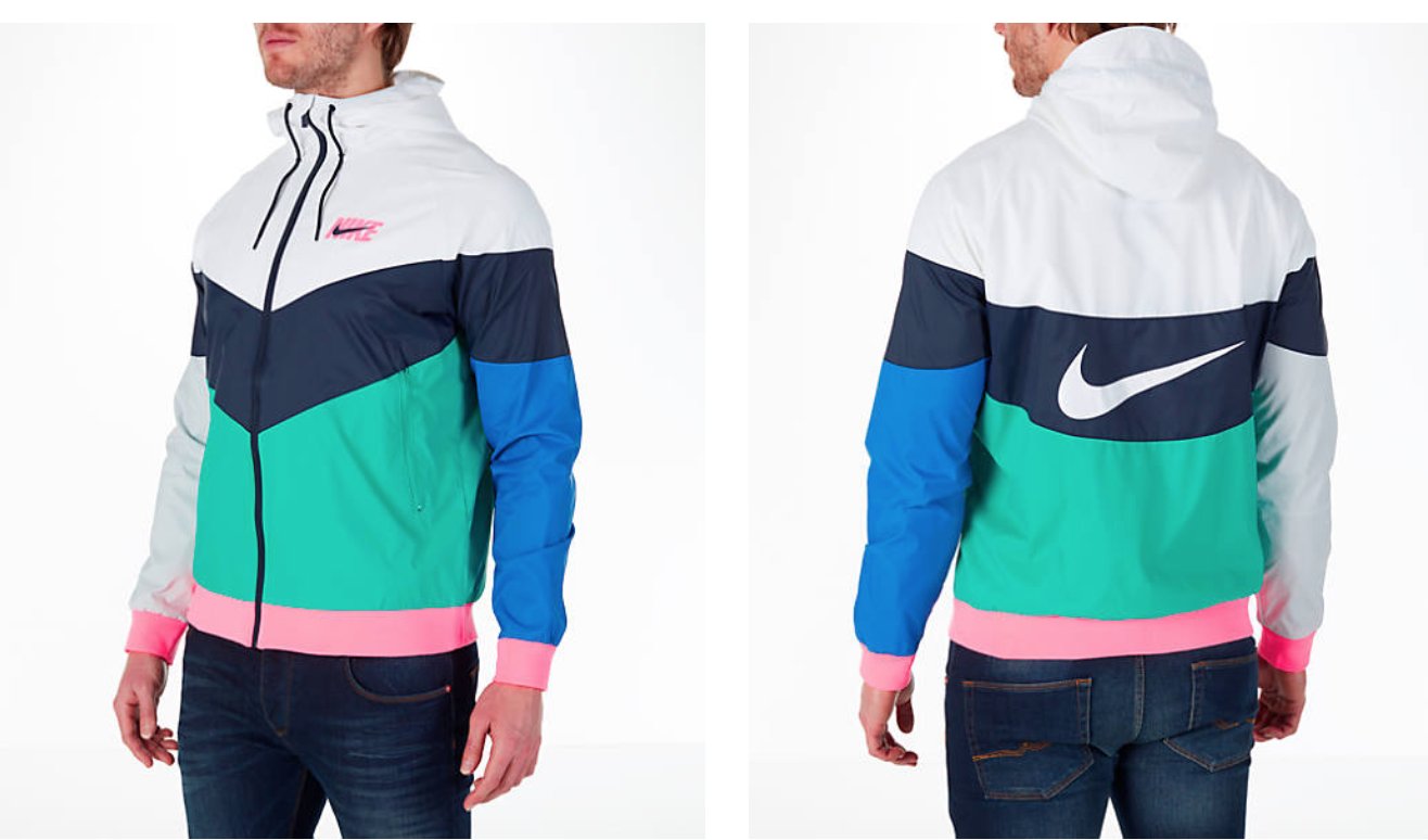 nike windrunner south beach