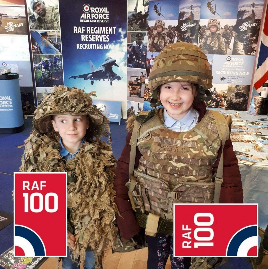 #RAF100 4th generation of the Stinson Family - serving the RAF for 4/5ths of it's history!