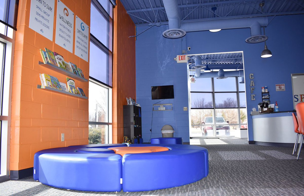 SplashSwimWell's tweet photo. Just adding a few more interior photos @ Splash! Thanks again to our interior designer - Amy S! (1 of 2) #SplashMequon #SwimLessons #Mequon https://t.co/mp1AUK0ayD