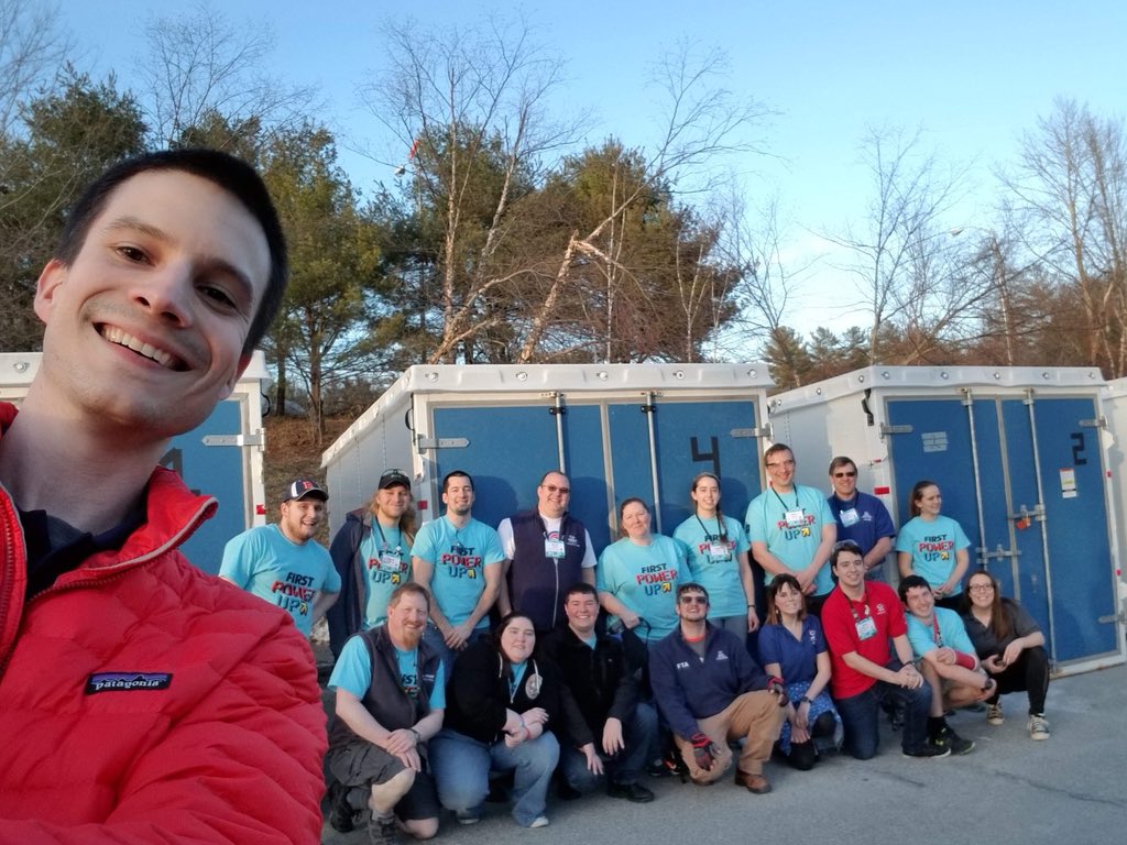 It’s officially over; PODS were locked at 6:25! Thank you to ALL of our amazing volunteers who made this event a success for our teams! #morethanrobots #FIRSTPOWERUP #NEUNH