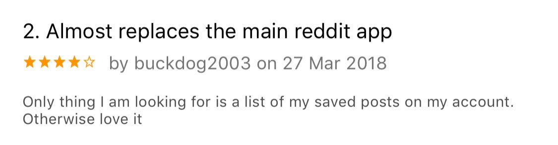 Gotta get that ⭐️⭐️⭐️⭐️⭐️. With today’s update your saved posts are linked from your profile.