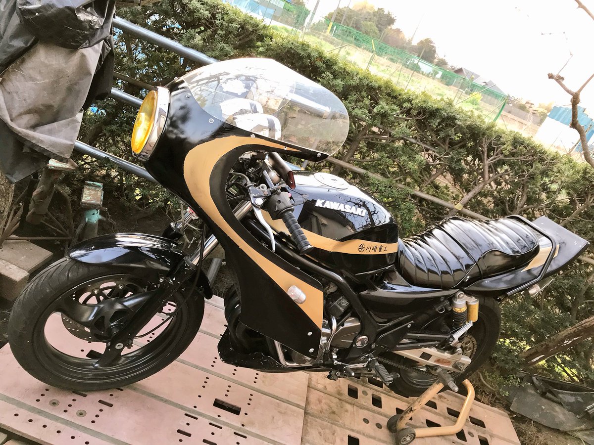 バリオス カフェレーサー 2万キロちょい 全体的に好調 値下げ