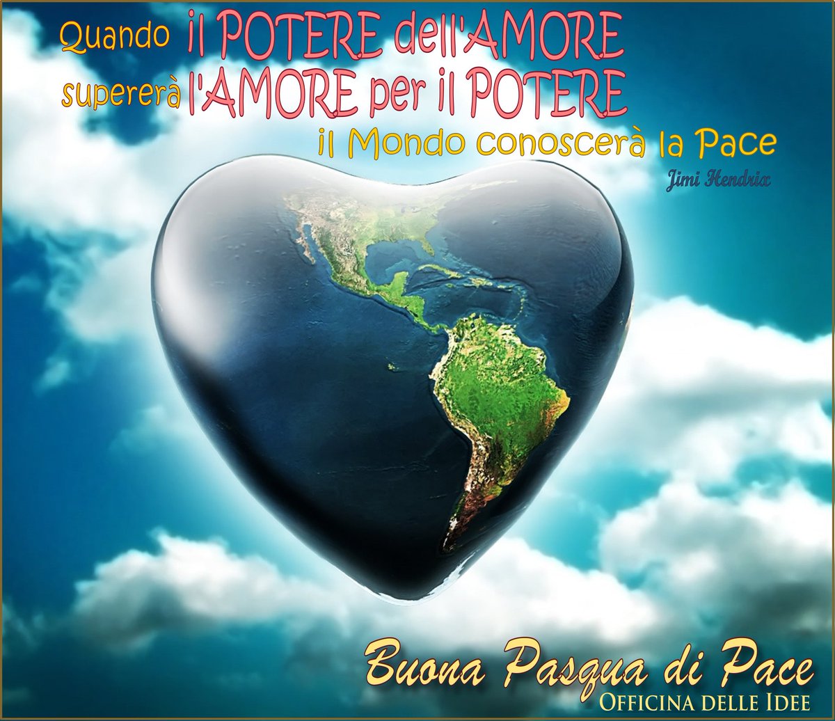 offidee's tweet photo. Quando il potere dell'amore supererà l'amore per il potere, il mondo conoscerà la Pace. #BuonaPasqua #jimihendrix #Pasqua2018 #HappyEaster #selliamarina #officinadelleidee #Catanzaro #buonaPasqua2018 #amore #love #lovepower #Peace #peaceonearth https://t.co/s20godQ5NS