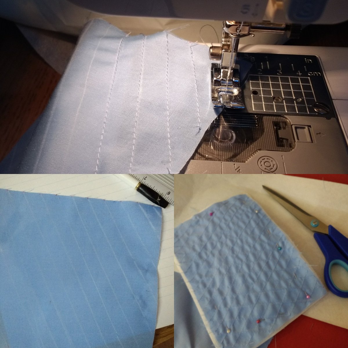 SaintLuziver's tweet photo. Finally doing the last bits on my Destiny cosplay of the Rimed Robes. Making the bag, the last bit of fabric that goes on the armour and finishing the belt. 😃
@DestinyTheGame #cosplay #destinythegame #sewing https://t.co/FGpyBBbtOq