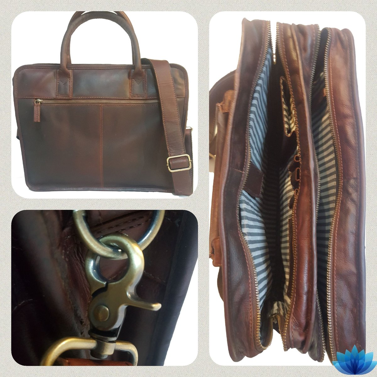 LotusLeather1's tweet photo. This laptop bag is such a winner π The softest leather you'll ever feel at half the price you will normally pay π Come have a look at our stall tomorrow at @Root44Audacia π
#laptopbag #corporate #eastersunday #root44 https://t.co/ooWW9lhBdU