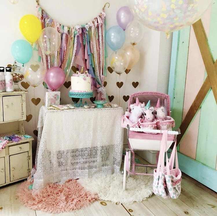 Party perfect! Our doll's pram is right at home among this stunning setting. PC: <a href="/livesweet/">Christopher Sweet</a>