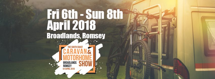 AppleTreeEX's tweet image. The South Coast Caravan &amp;amp; Motorhome Show, Broadlands Estate, Romsey kicks off this Friday 6th April until Sunday 8th.

More info and tickets found here - appletree-exhibitions.co.uk

See you all soon!