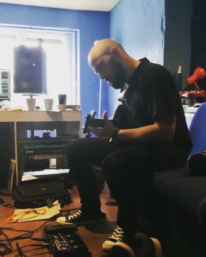Merichane1's tweet photo. Great day in the studio! #merichane #metal #recordingstudio https://t.co/NaSCxuw9WY
