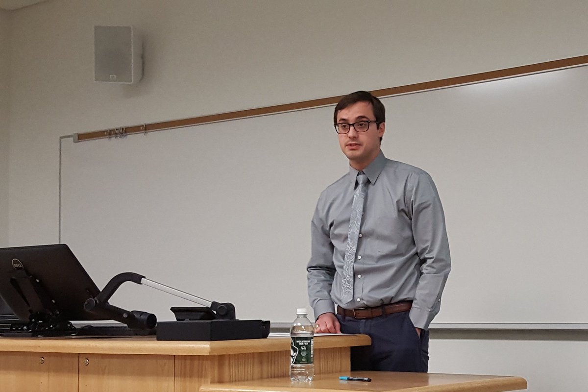 UVUPAT's tweet photo. Travis Alston of Utah Valley University presents "An Imperial Patron: George Croghan and the Creation of Settler Colonialism." https://t.co/ICWpy8tJcE