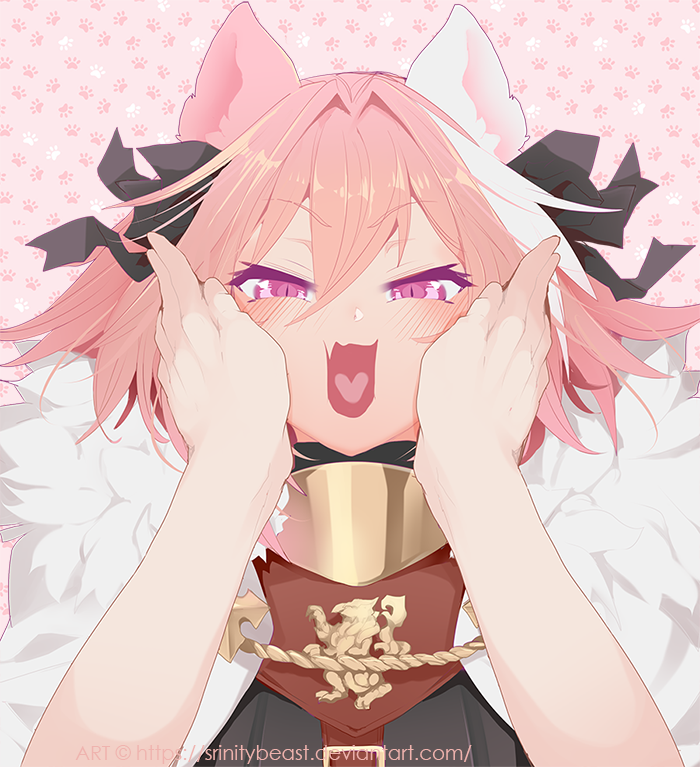 Srinitybeast's tweet photo. Astolfo kitty again I'm crying 😩💕🐾 https://t.co/hTfYp3vyPA