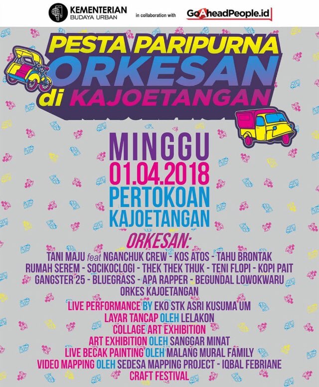 Cihuy! Lèlakon akan nobar dan pesta kemenangan kompetisi penulisan skenario <a href="/paradefilmMLG/">paradefilmMLG</a> disini. 
Sampai jumpa di kajoetangan ya nanti malam 💋