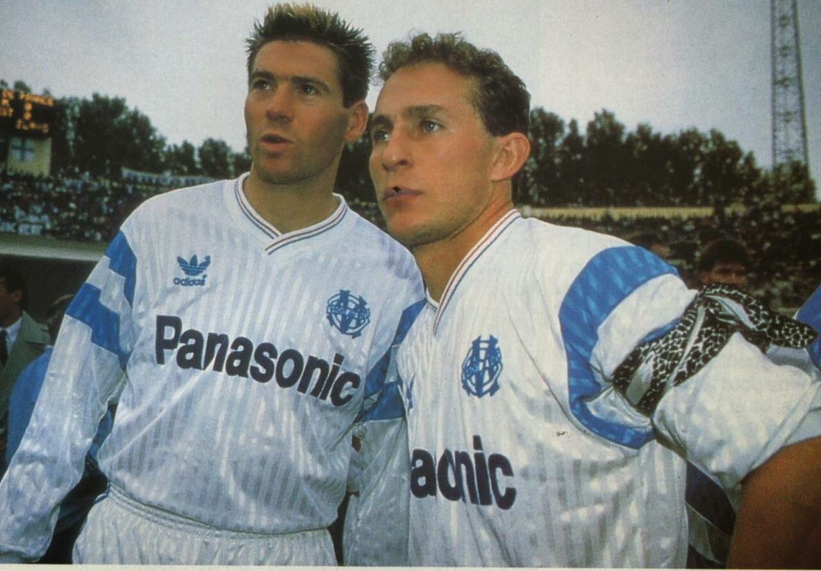 90sfootball's tweet photo. Chris Waddle and Jean Pierre Papin. https://t.co/4G8ixvFHtw