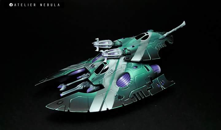 Nebulapeinture's tweet photo. #Craftworld #Eldar grav tank done!
#fireprism #nightspinner #paintingwarhammer #warhammer40k #wargame https://t.co/ZRcU2EF2tK