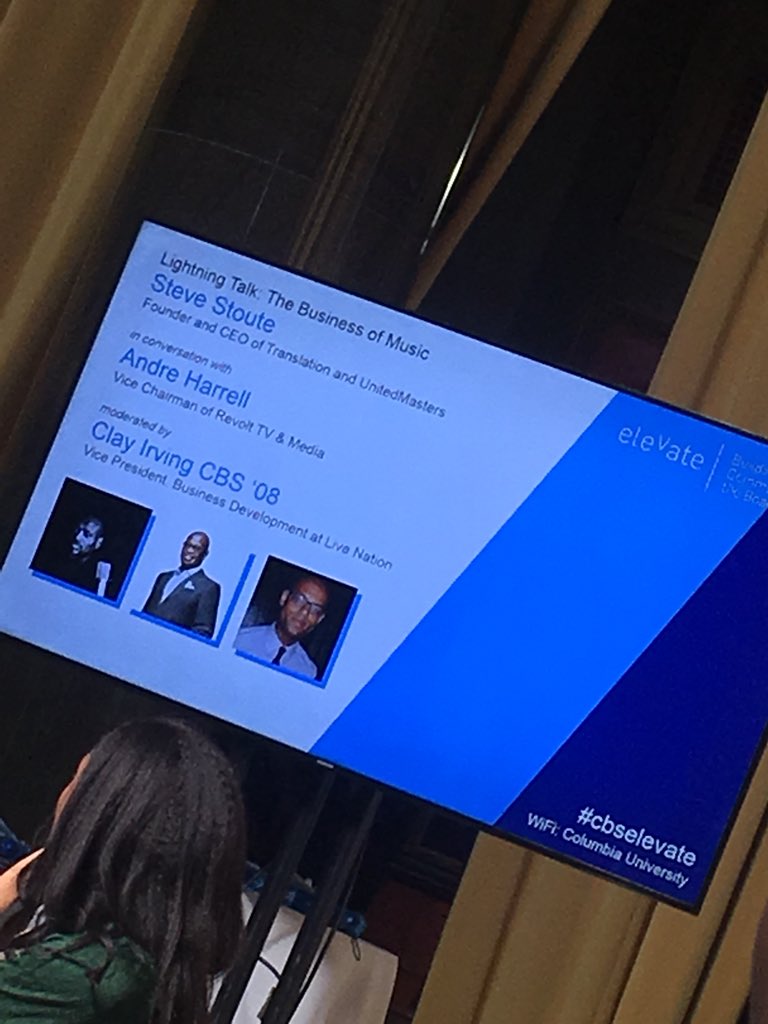beLaurie's tweet photo. The business, culture and tech in me rejoices.
@iamAndreHarrell x @SteveStoute
#CBSElevate https://t.co/VM9bYo7ITs