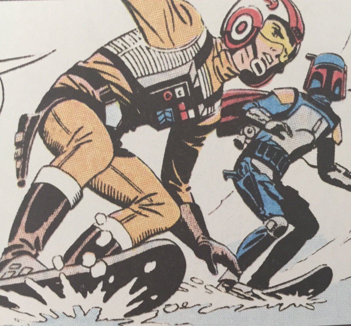 edpackard's tweet photo. Snowboarding with your new pal, Boba, eh, @HamillHimself ? https://t.co/mq410ATRtp