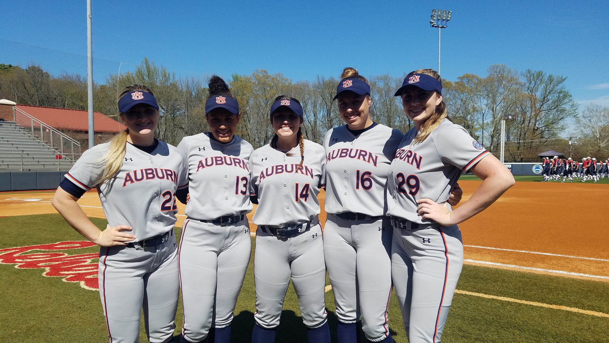 auburn softball uniforms