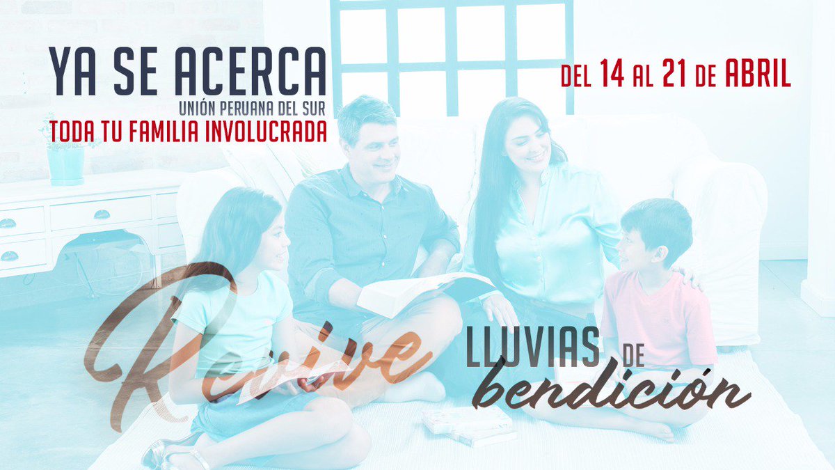 Ya viene el programa que fortalecerá tu vida personal y familiar. #revive5.0