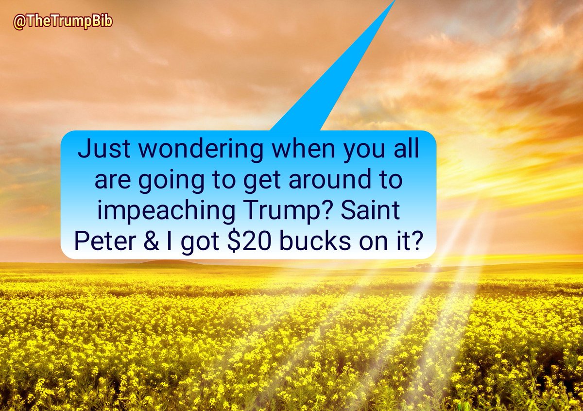 The #Almighty has spoken. #ImpeachTrump.