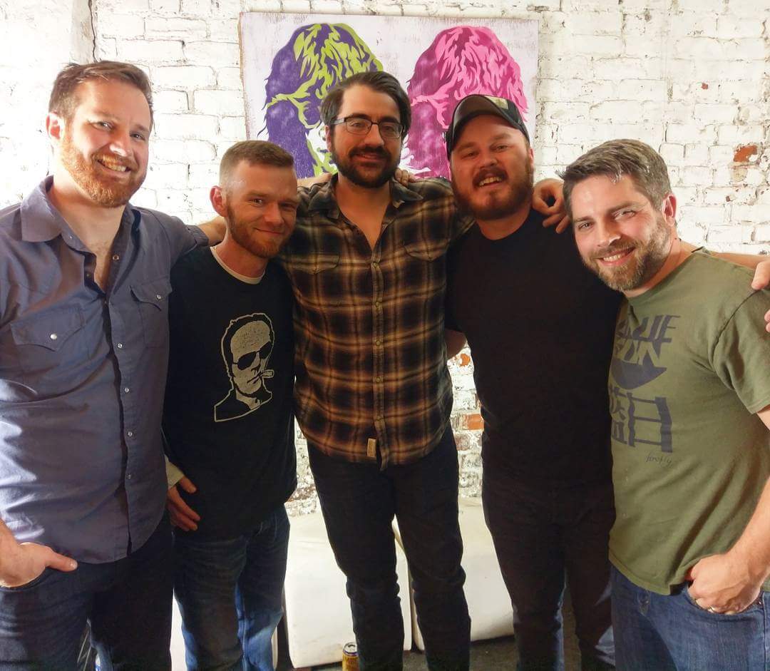 popnutshell's tweet photo. So, @AnthonyPitalo won't shut up about getting to hang out with @drewmorgcomedy @CoreyRForrester & @traecrowder last night at the @wellREDtour show at the #HowlinWolf last night. Pretty sure you'll here all about it on the next #WordsinGeneral podcast https://t.co/0CPxYyYaWe