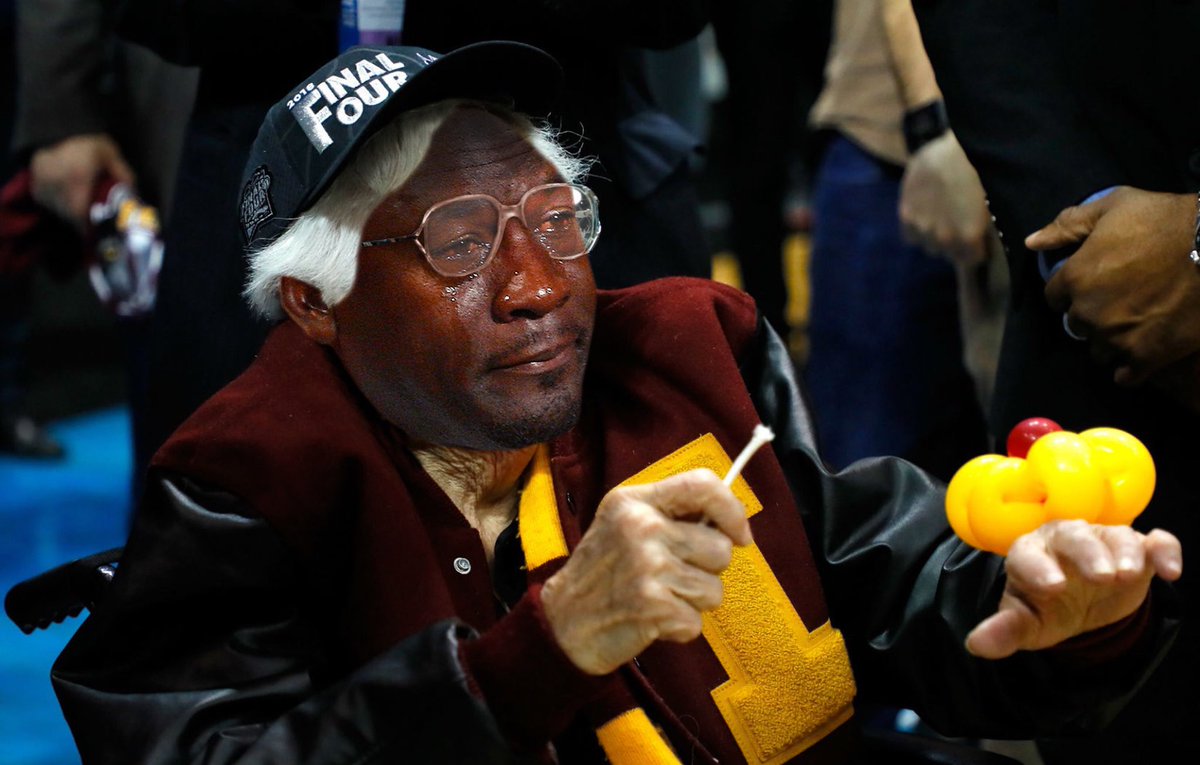Gotta love Sister Jean, but this kills me. 😂😂😂

Credit - <a href="/darrenrovell/">Darren Rovell</a>