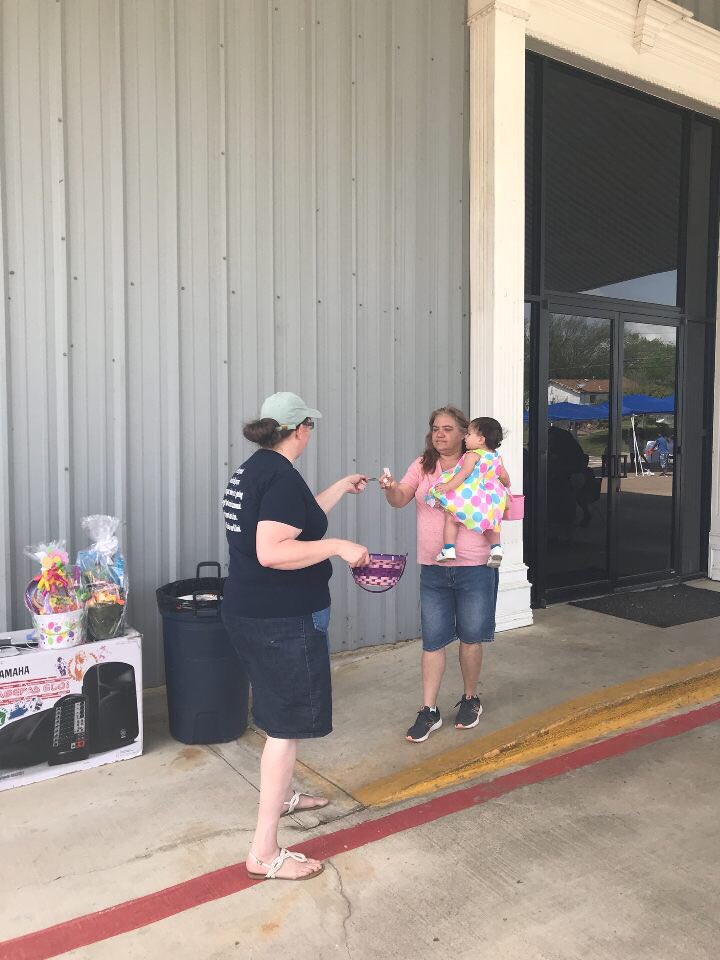 MidCitiesC's tweet photo. Life Pentecostal's Easter Block Party was a success! Hope to see everyone tomorrow for our Easter Sunday service at 11:00 a.m.
#LifeUPCI #Easter #BlockParty https://t.co/0JE48AvLlX
